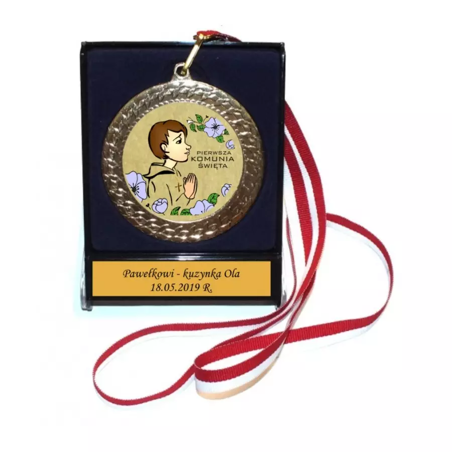 MEDAL I KOMUNIA ŚWIĘTA